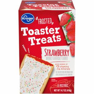 Kroger® Frosted Strawberry Toaster Treats, 8 ct