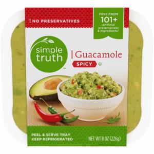 Simple Truth™ Spicy Guacamole, 8 oz