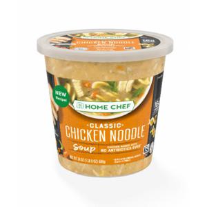 Home Chef Heat and Eat Classic Chicken Noodle Soup, 24 oz