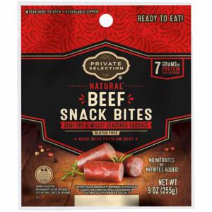 Private Selection® Natural Beef Snack Bites, 9 oz