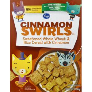 Kroger® Cinnamon Swirls Cereal, 12.8 oz