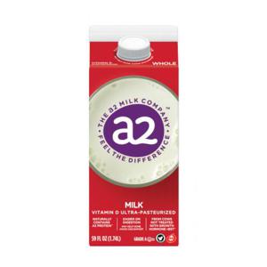 A2 Ultra-Pasteurized Whole Milk, 59 fl oz