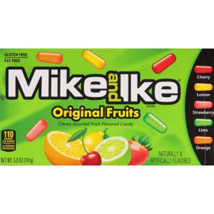 Mike & Ike Original Fruits Chewy Candy, 5 oz