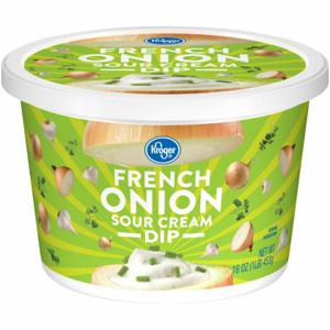 Kroger® French Onion Sour Cream Dip Tub, 16 oz