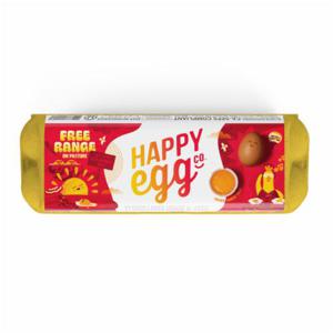 Happy Egg Co. Free Range Grade A Large Brown Eggs, 12 ct