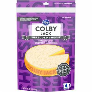 Kroger® Finely Shredded Colby Jack Cheese, 16 oz