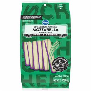 Kroger® Mozzarella String Cheese, 12 ct / 1 oz