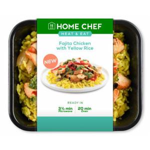 Home Chef Heat and Eat Fajita Chicken With Yellow Rice, 12 oz