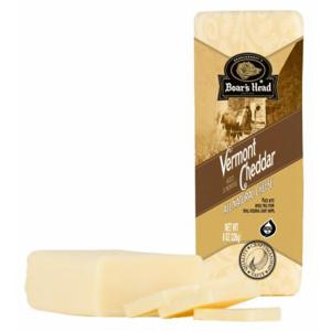 Boar's Head Vermont White Cheddar Cheese, 8 oz