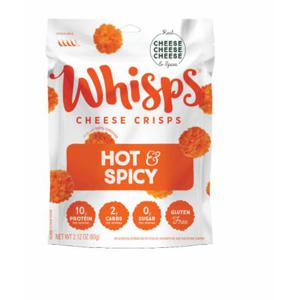 Whisps Hot & Spicy Cheese Crisps, 2.12 oz