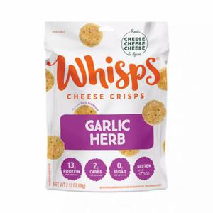 Whisps Garlic Herb Cheese Crisps, 2.12 oz