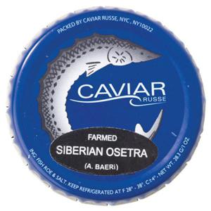 Caviar Russe Siberian Sturgeon Caviar