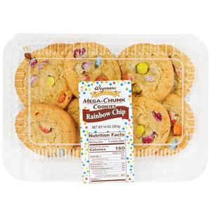 Wegmans Mega-Chunk Rainbow Chip Cookies