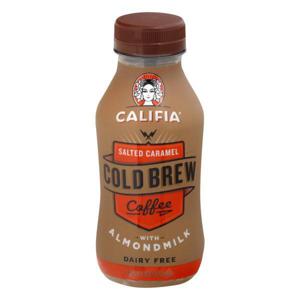 Califia Farms Coffee, Cold Brew, with Almondmilk, Salted Caramel