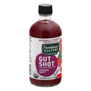 Farmhouse Culture Gut Shot, Ginger Beet