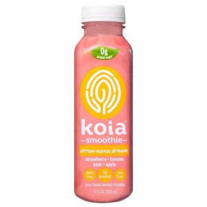 Koia Smoothie, Straw-Nana Dream