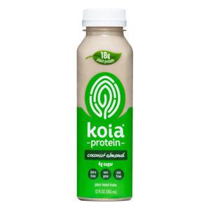 Koia Protein Shake, Plant-Based, Coconut Almond