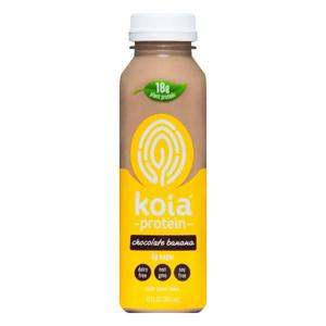 Koia Protein Shake, Plant-Based, Chocolate Banana