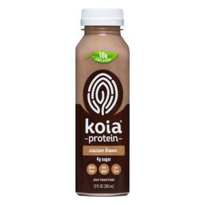 Koia Protein Shake, Plant-Based, Cacao Bean