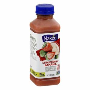 Naked Fruit & Veggie Juice Drink, Strawberry Banana