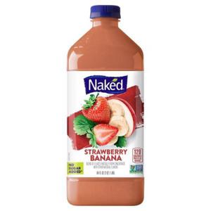 Naked Fruit & Veggie Chilled  Juice, Strawberry Banana