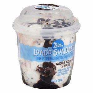 Blue Bunny Load'd Sundaes, Cookie Crunch 'N Fudge