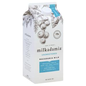 MILKADAMIA Macadamia Milk, Unsweetened