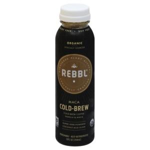 Rebbl Coffee, Organic, Vanilla & Maca, Cold-Brew