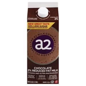 The a2 Milk Company Milk, Reduced Fat, 2%, Chocolate