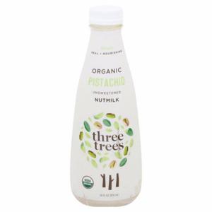 Three Trees Nut Milk, Organic, Unsweetened, Pistachio