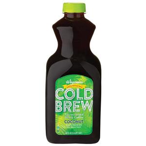 Wegmans Cold Brew Coconut Unsweetened Black Coffee