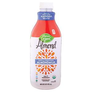 Wegmans Organic Almondmilk, Vanilla Sweetened