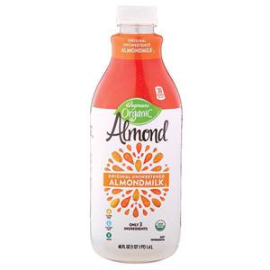 Wegmans Organic Almondmilk, Original Unsweetened