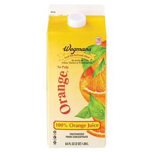 Wegmans Orange Juice, From Concentrate