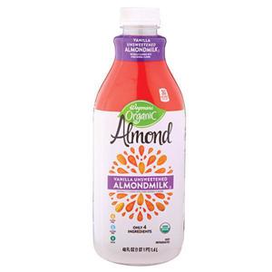 Wegmans Organic Vanilla Unsweetened Almondmilk