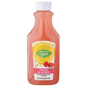 Wegmans Organic Lemonade with Raspberry