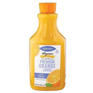 Wegmans Premium Orange Juice, Some Pulp