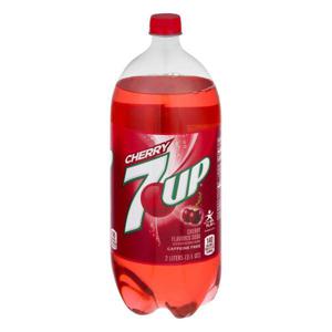 7-Up Soda, Caffeine Free, Cherry Flavored