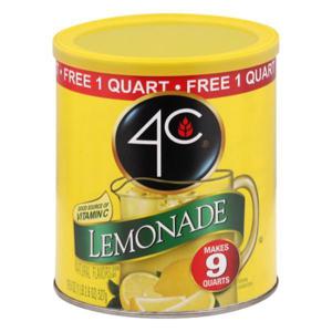 4C Drink Mix, Lemonade