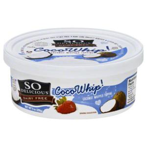 So Delicious Whipped Topping, Coconut, CocoWhip