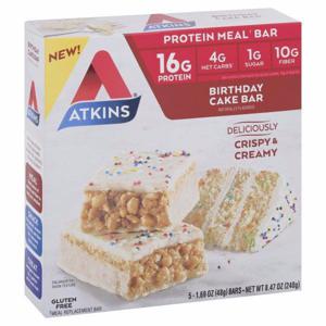 Atkins Protein Meal Bar, Birthday Cake