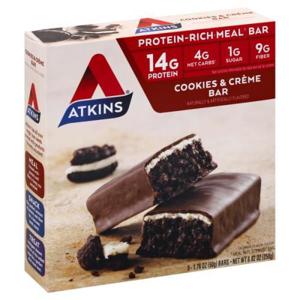 Atkins Meal Bar, Cookies & Creme