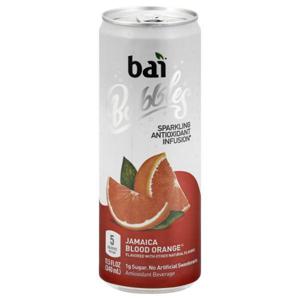 Bai Bubbles Sparkling Water, Antioxidant Infusion, Jamaica Blood Orange