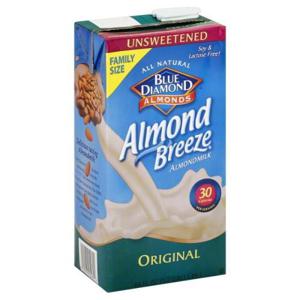 Blue Diamond Almondmilk, Original, Unsweetened, Family Size