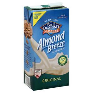 Blue Diamond Almond Breeze Almond Milk, Original, Family Size