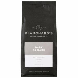 Blanchard's Coffee, Ground, Dark as Dark