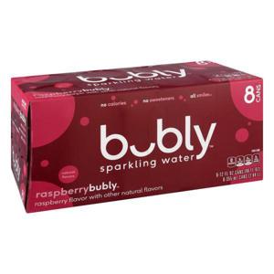 Bubly Sparkling Water, Raspberry