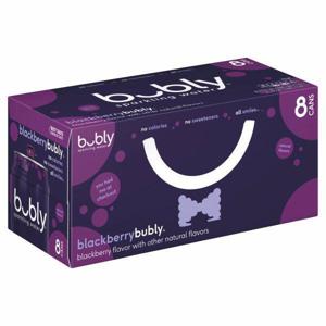 Bubly Sparkling Water Flavored Water, Blackberry Flavored