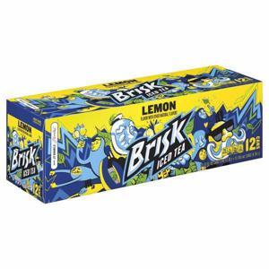 Brisk Iced Tea, Tea with Lemon Flavor