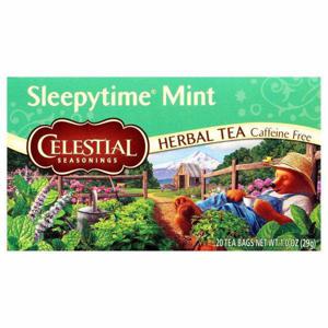 Celestial Seasonings Herbal Tea, Caffeine Free, Sleepytime Mint, Tea Bags